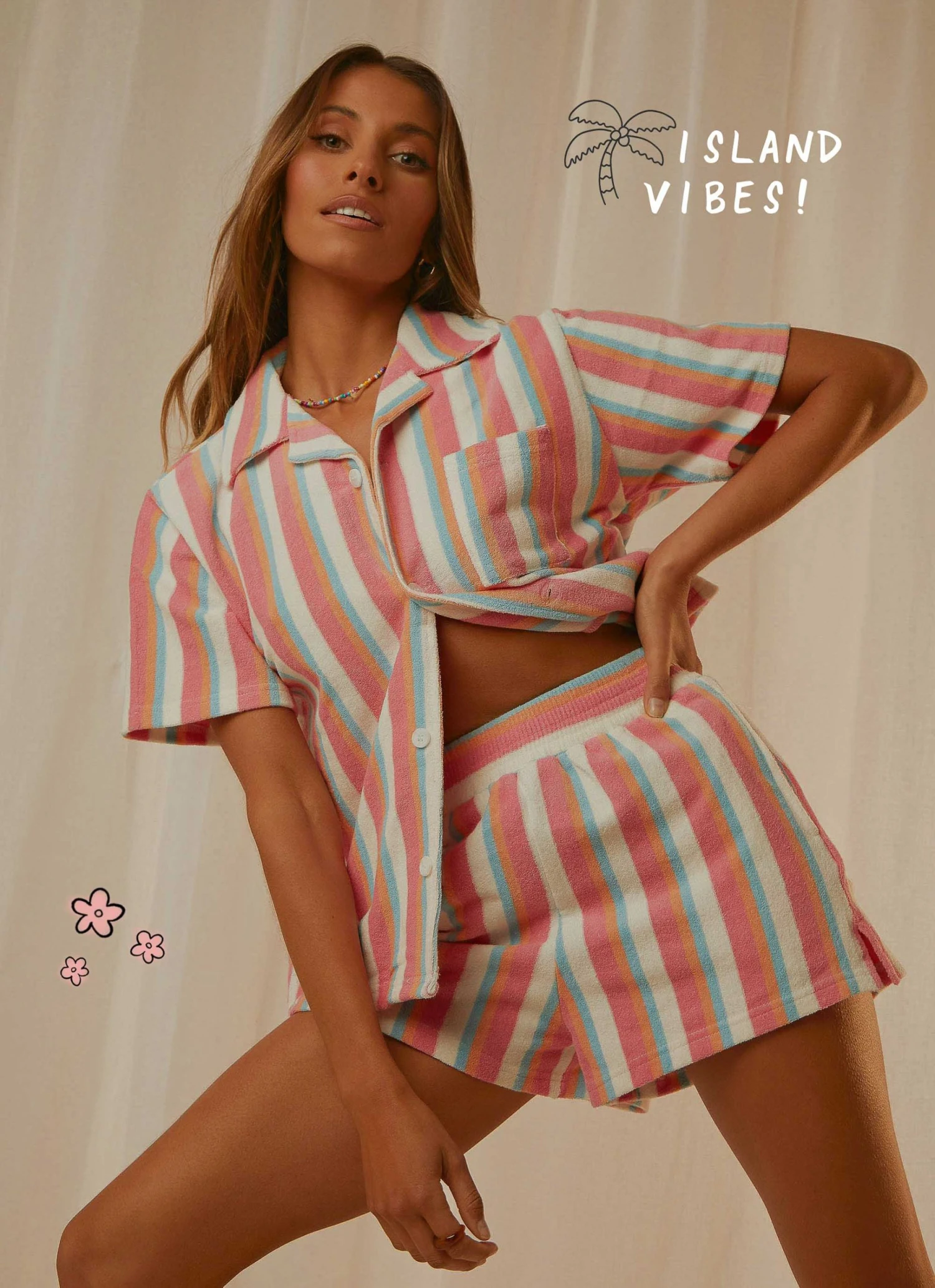 Peppermayo Exclusive New & Most Loved Kauai Terry Shorts - Vintage Stripe 3 Peppermayo Exclusive New & Most Loved Kauai Terry Shorts - Vintage Stripe