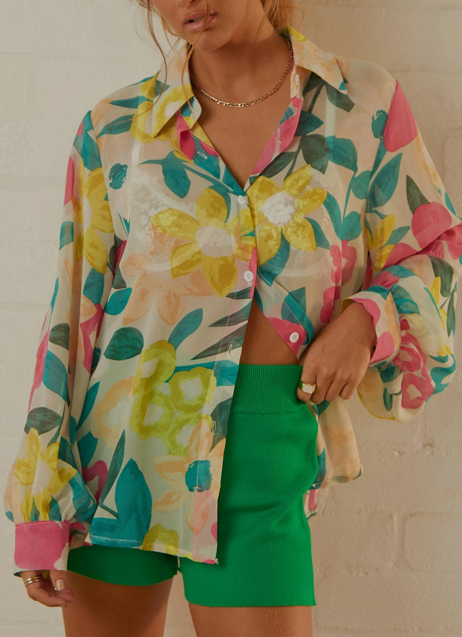 Peppermayo Amelie Shirt - Multi Floral 6 Peppermayo Amelie Shirt - Multi Floral