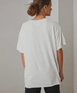 Afends Slay Hemp Oversized Tee - Off White New Tops 9 Afends Slay Hemp Oversized Tee - Off White New Tops