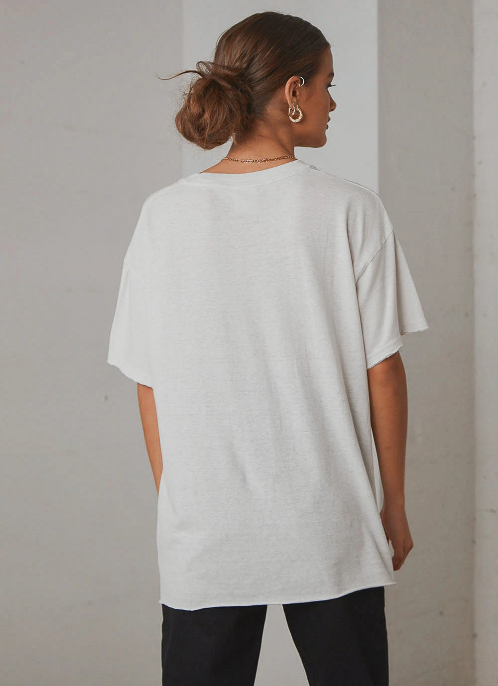 Afends Slay Hemp Oversized Tee - Off White New Tops 5 Afends Slay Hemp Oversized Tee - Off White New Tops