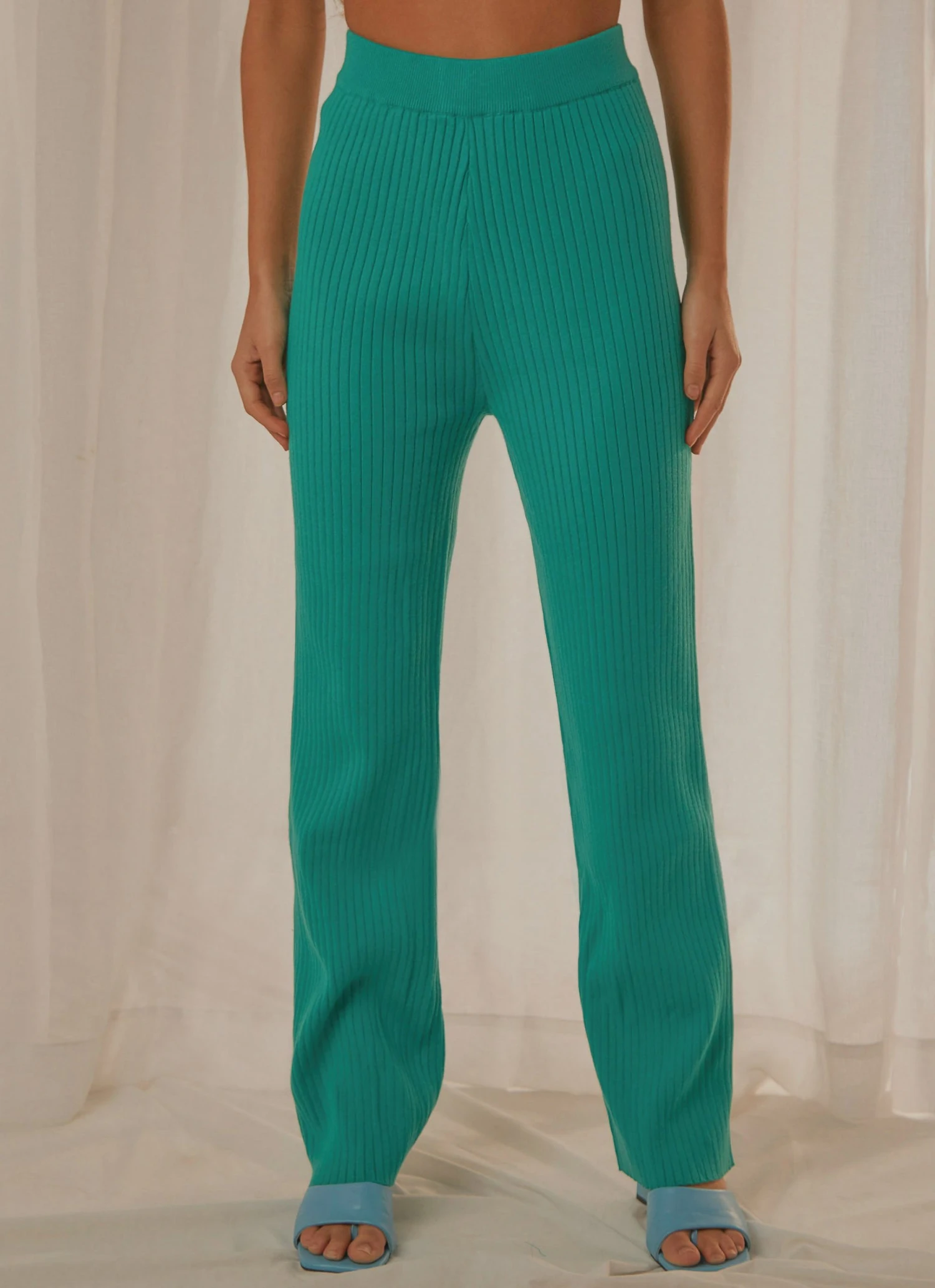 Peppermayo Exclusive New & Most Loved Only Vice Knit Pants - Jade Green 6 Peppermayo Exclusive New & Most Loved Only Vice Knit Pants - Jade Green
