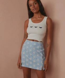 Peppermayo New & Most Loved Picnic Party Skirt - Blue