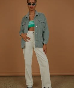 Lee High Baggy Jean - Organic White