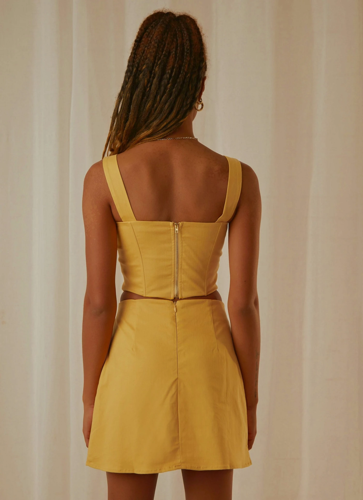 Peppermayo Exclusive New & Most Loved Pastel Skies Bustier Top - Mango 7 Peppermayo Exclusive New & Most Loved Pastel Skies Bustier Top - Mango