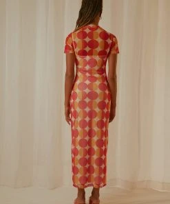 Peppermayo Exclusive New & Most Loved Remix Mesh Maxi Dress - Sunset Geo 11 Peppermayo Exclusive New & Most Loved Remix Mesh Maxi Dress - Sunset Geo