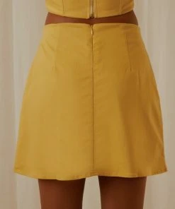 Peppermayo Exclusive New & Most Loved Rooftop Drinks Mini Skirt - Mango