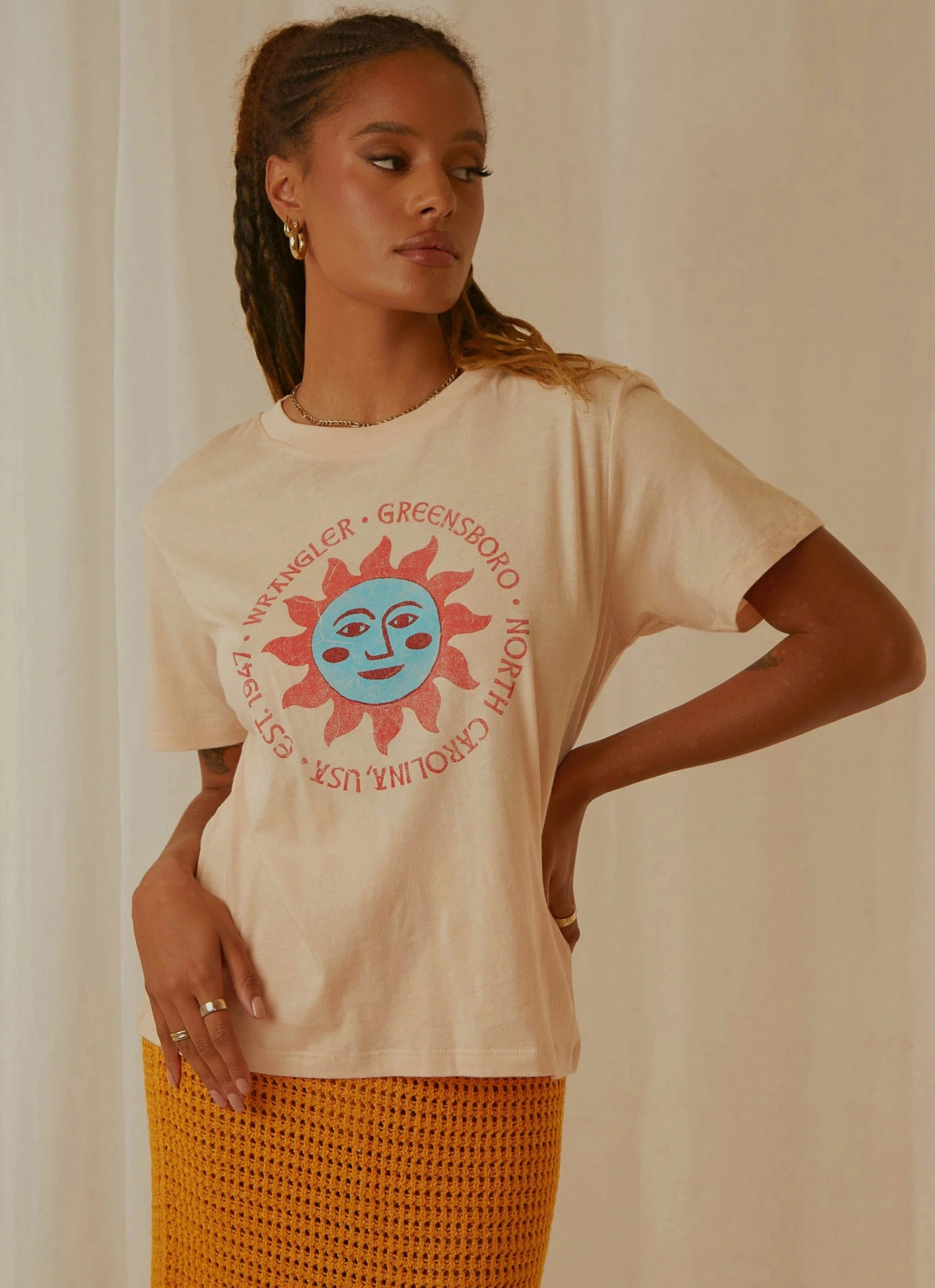 Wrangler New & Most Loved By The Sun Tee - Sun Kiss 5 Wrangler New & Most Loved By The Sun Tee - Sun Kiss