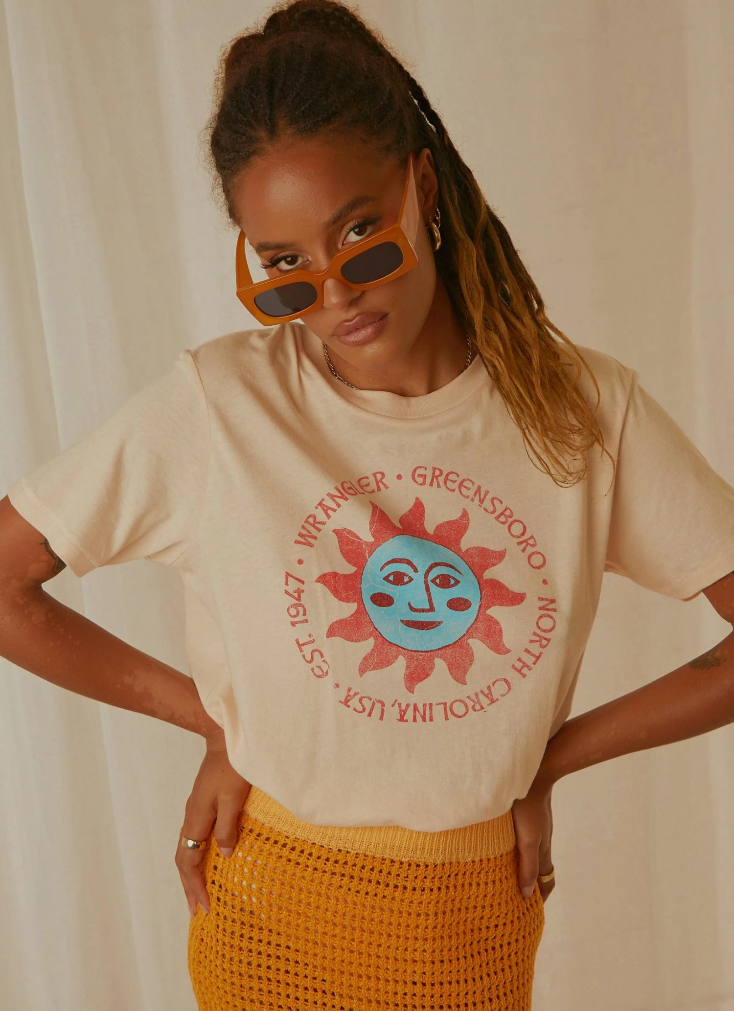 Wrangler New & Most Loved By The Sun Tee - Sun Kiss 3 Wrangler New & Most Loved By The Sun Tee - Sun Kiss