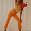 Peppermayo Runway Show Pants - Bright Orange 1 Peppermayo Runway Show Pants - Bright Orange