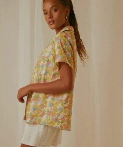 Peppermayo Exclusive New & Most Loved Summer Getaway Linen Shirt - Blossom 5 Peppermayo Exclusive New & Most Loved Summer Getaway Linen Shirt - Blossom