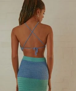 Peppermayo Exclusive Summer Crush Crochet Halter Top - Azure New & Most Loved 13 Peppermayo Exclusive Summer Crush Crochet Halter Top - Azure New & Most Loved