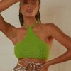 Peppermayo Alyson Crop Top - Green