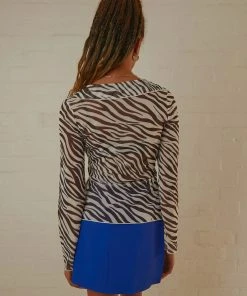 Peppermayo Exclusive New & Most Loved Parisian Balcony Tie Top - Zebra 11 Peppermayo Exclusive New & Most Loved Parisian Balcony Tie Top - Zebra