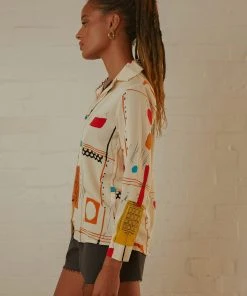 Peppermayo New & Most Loved Amalfi Sunsets Shirt - Multi Print 8 Peppermayo New & Most Loved Amalfi Sunsets Shirt - Multi Print