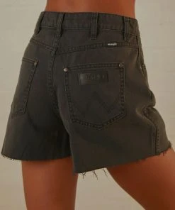 Wrangler Hi Bells Short - Black Rock New & Most Loved