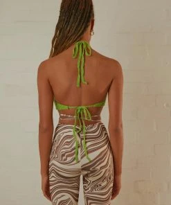 Peppermayo Alyson Crop Top - Green