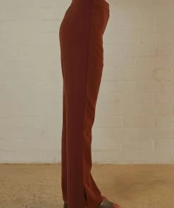 4th & Reckless Elita Trouser - Chestnut Brown New & Most Loved