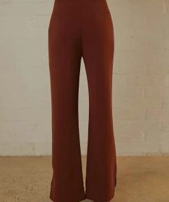 4th & Reckless Elita Trouser - Chestnut Brown New & Most Loved