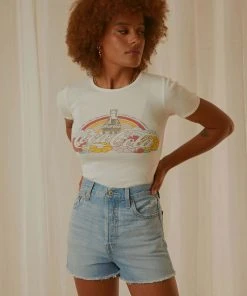 Levi's Ribcage Short - Bernal Frost New & Most Loved 9 Levi's Ribcage Short - Bernal Frost New & Most Loved