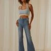 Rolla's Eastcoast Flare Jean - Karen Blue 2 Rolla's Eastcoast Flare Jean - Karen Blue
