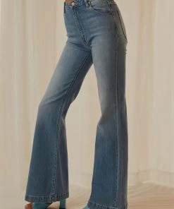 Rolla's Eastcoast Flare Jean - Karen Blue