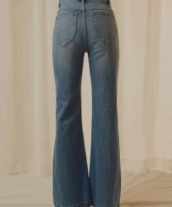 Rolla's Eastcoast Flare Jean - Karen Blue