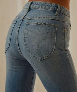 Rolla's Eastcoast Flare Jean - Karen Blue