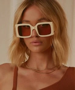 Peppermayo New & Most Loved Minka Sunglasses - Ivory