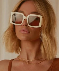 Peppermayo New & Most Loved Minka Sunglasses - Ivory