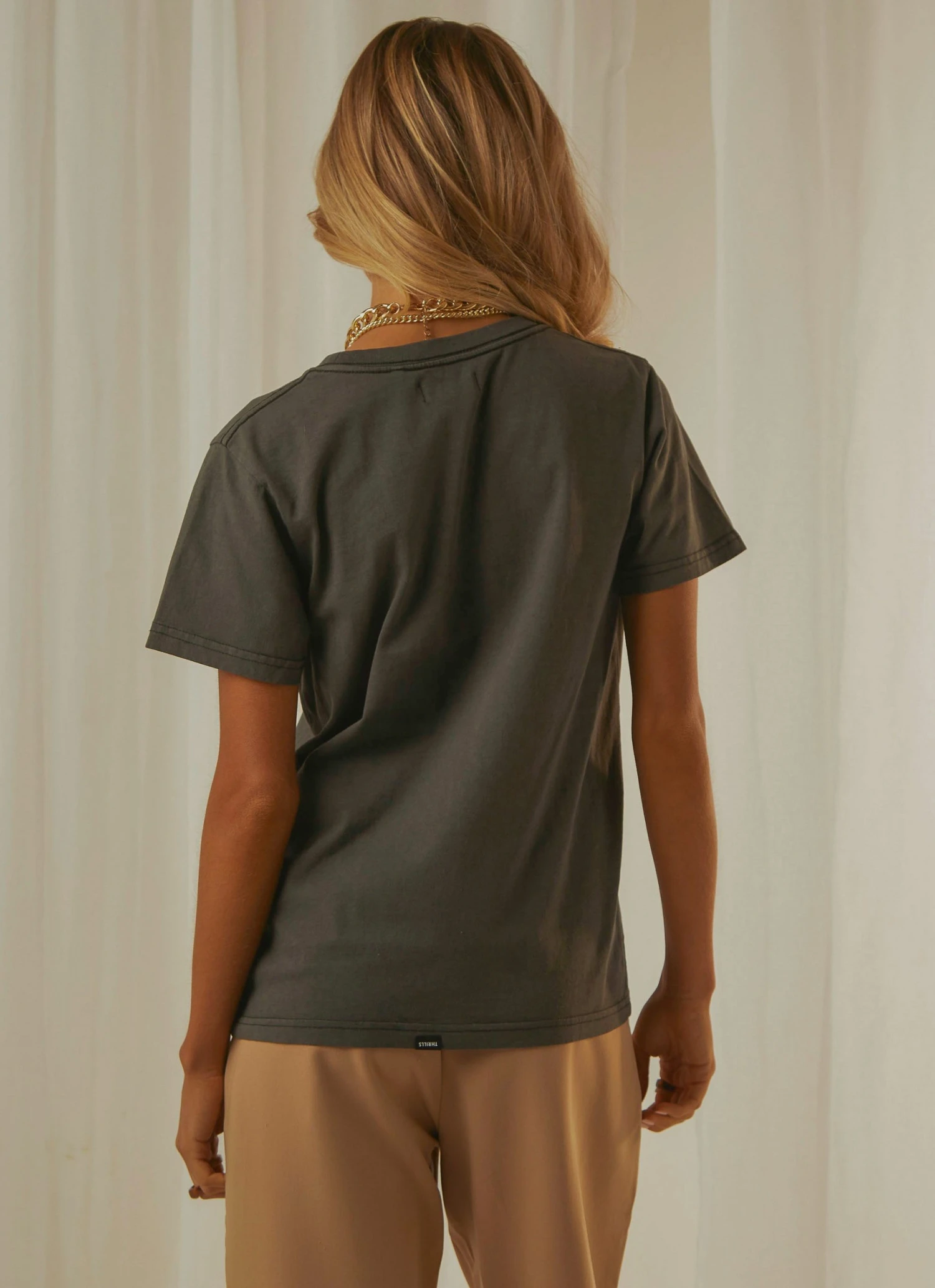 Thrills New & Most Loved Underline Band Tee - Merch Black 7 Thrills New & Most Loved Underline Band Tee - Merch Black