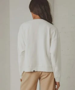 Thrills Truckin Crew - Dirty White New & Most Loved 7 Thrills Truckin Crew - Dirty White New & Most Loved