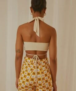 Peppermayo Exclusive Harlow Crop Top - Ivory New & Most Loved 11 Peppermayo Exclusive Harlow Crop Top - Ivory New & Most Loved