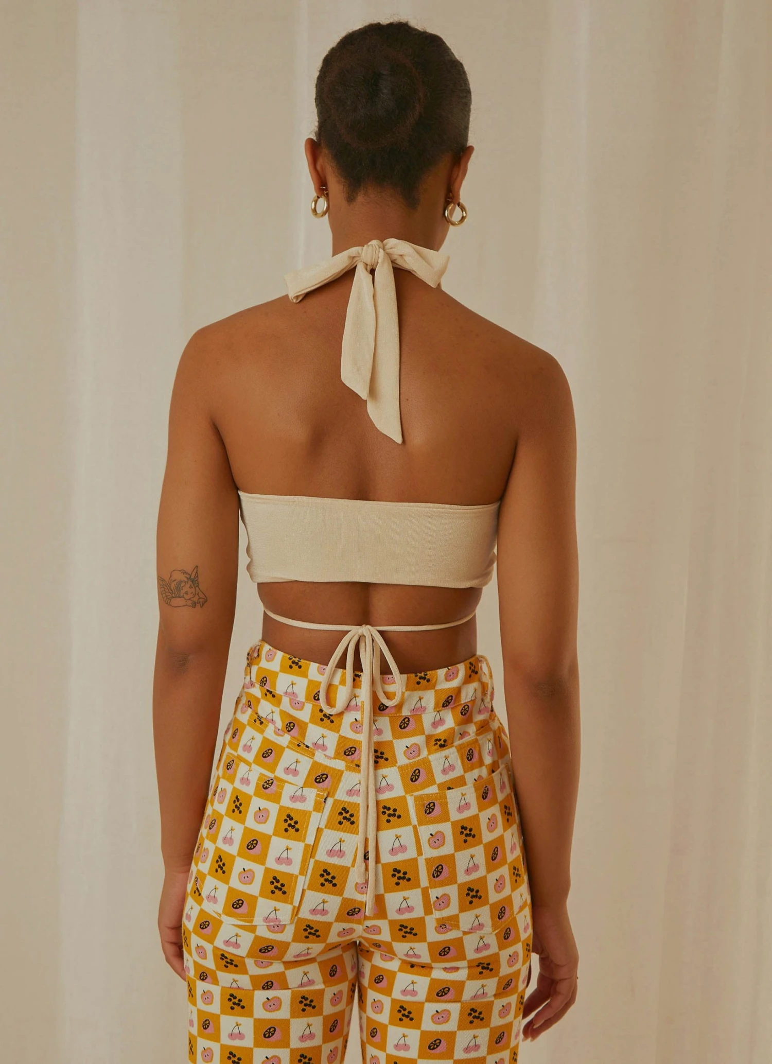 Peppermayo Exclusive Harlow Crop Top - Ivory New & Most Loved 7 Peppermayo Exclusive Harlow Crop Top - Ivory New & Most Loved