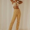 Peppermayo Exclusive Pina Colada Pants - Fruit Checkers 1 Peppermayo Exclusive Pina Colada Pants - Fruit Checkers
