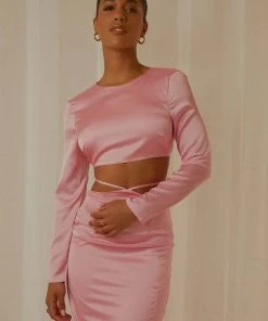 Peppermayo Exclusive Gallery Days Top - Baby Pink