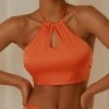 Peppermayo Exclusive New & Most Loved Summer Evenings Halter Top - Orange