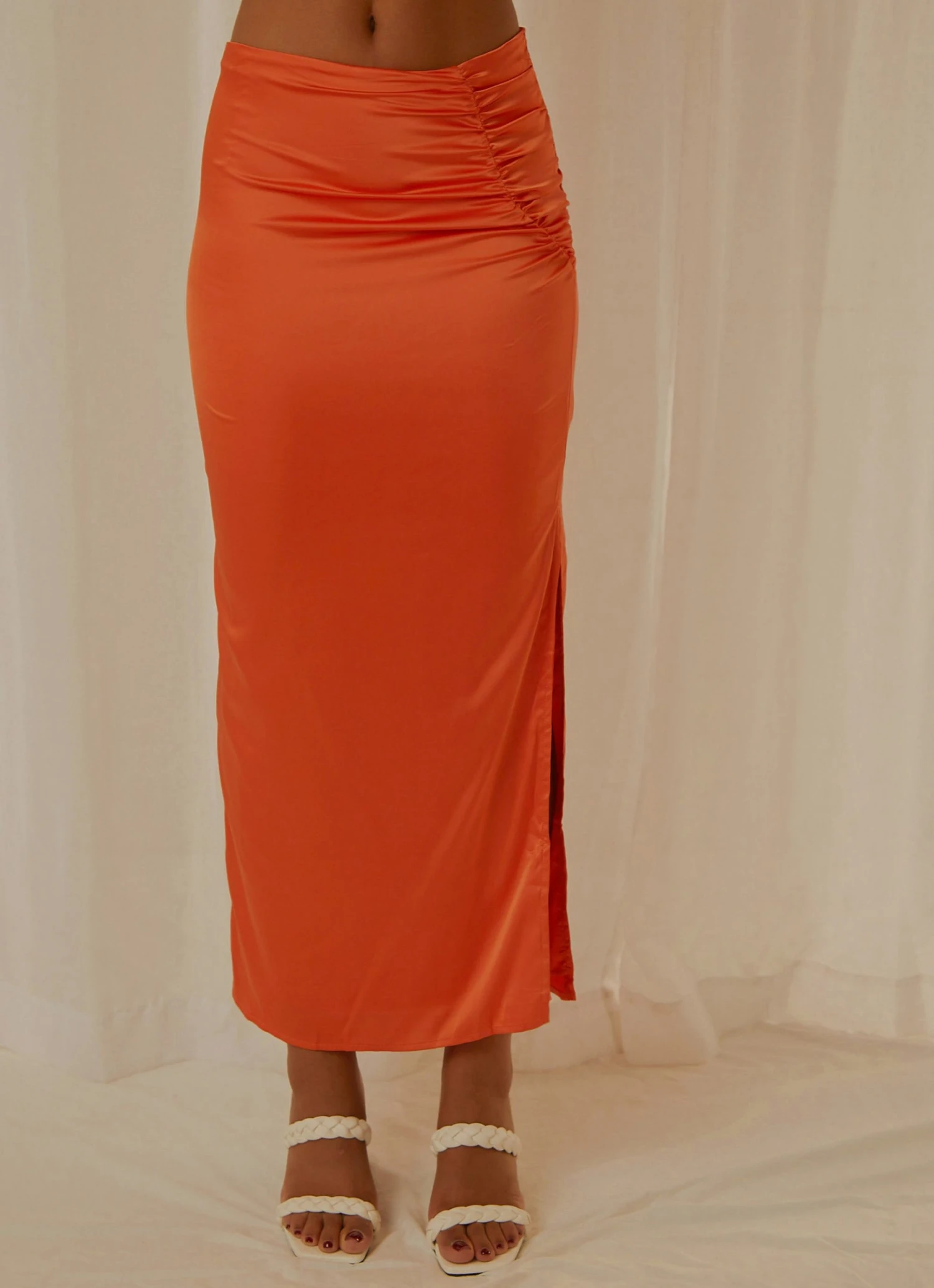 Peppermayo Exclusive Monaco Maxi Skirt - Orange New & Most Loved 5 Peppermayo Exclusive Monaco Maxi Skirt - Orange New & Most Loved