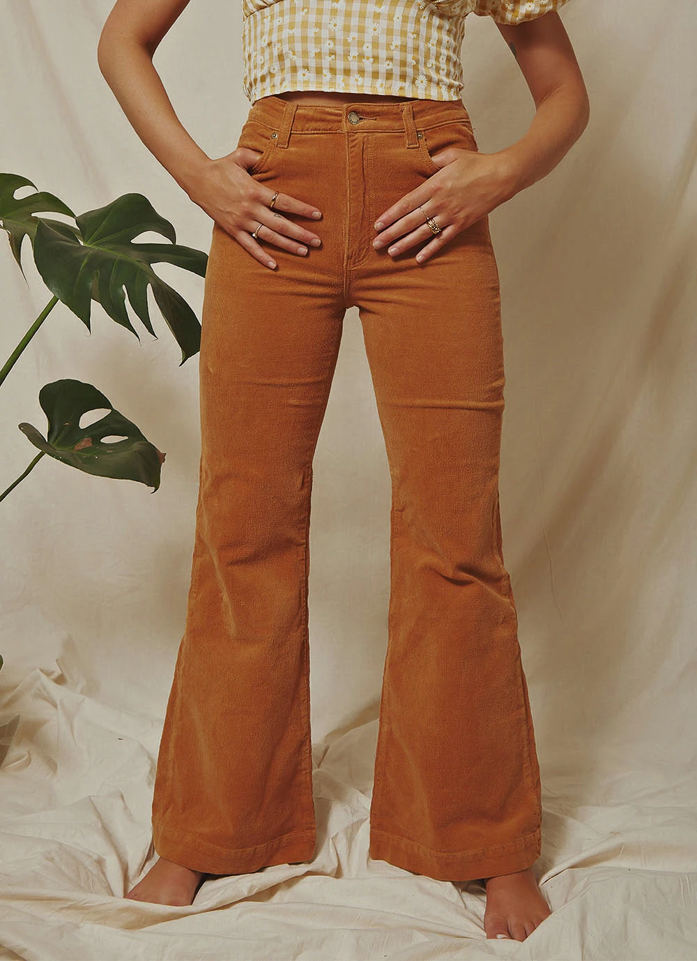 Rolla's Eastcoast Flare Pants - Tan Cord New & Most Loved 7 Rolla's Eastcoast Flare Pants - Tan Cord New & Most Loved