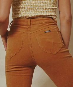 Rolla's Eastcoast Flare Pants - Tan Cord New & Most Loved 8 Rolla's Eastcoast Flare Pants - Tan Cord New & Most Loved