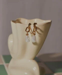 Peppermayo New Accessories RSVP Earrings - Gold/ Pearl 11 Peppermayo New Accessories RSVP Earrings - Gold/ Pearl