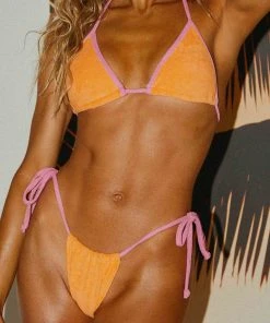 Peppermayo Exclusive New & Most Loved Holidae Tie Bikini Bottom - Orange Towelling 15 Peppermayo Exclusive New & Most Loved Holidae Tie Bikini Bottom - Orange Towelling