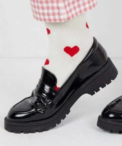 Peppermayo Sweetheart Socks - Red Heart