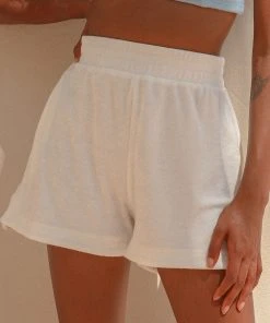 Peppermayo Exclusive St Tropez Terry Shorts - White 13 Peppermayo Exclusive St Tropez Terry Shorts - White