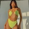 Vacancy Supply New & Most Loved Shallows Bandeau Bikini Top - Lime 1 Vacancy Supply New & Most Loved Shallows Bandeau Bikini Top - Lime