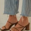 Cult Avenue New & Most Loved Willow Strappy Mule - Choc Brown