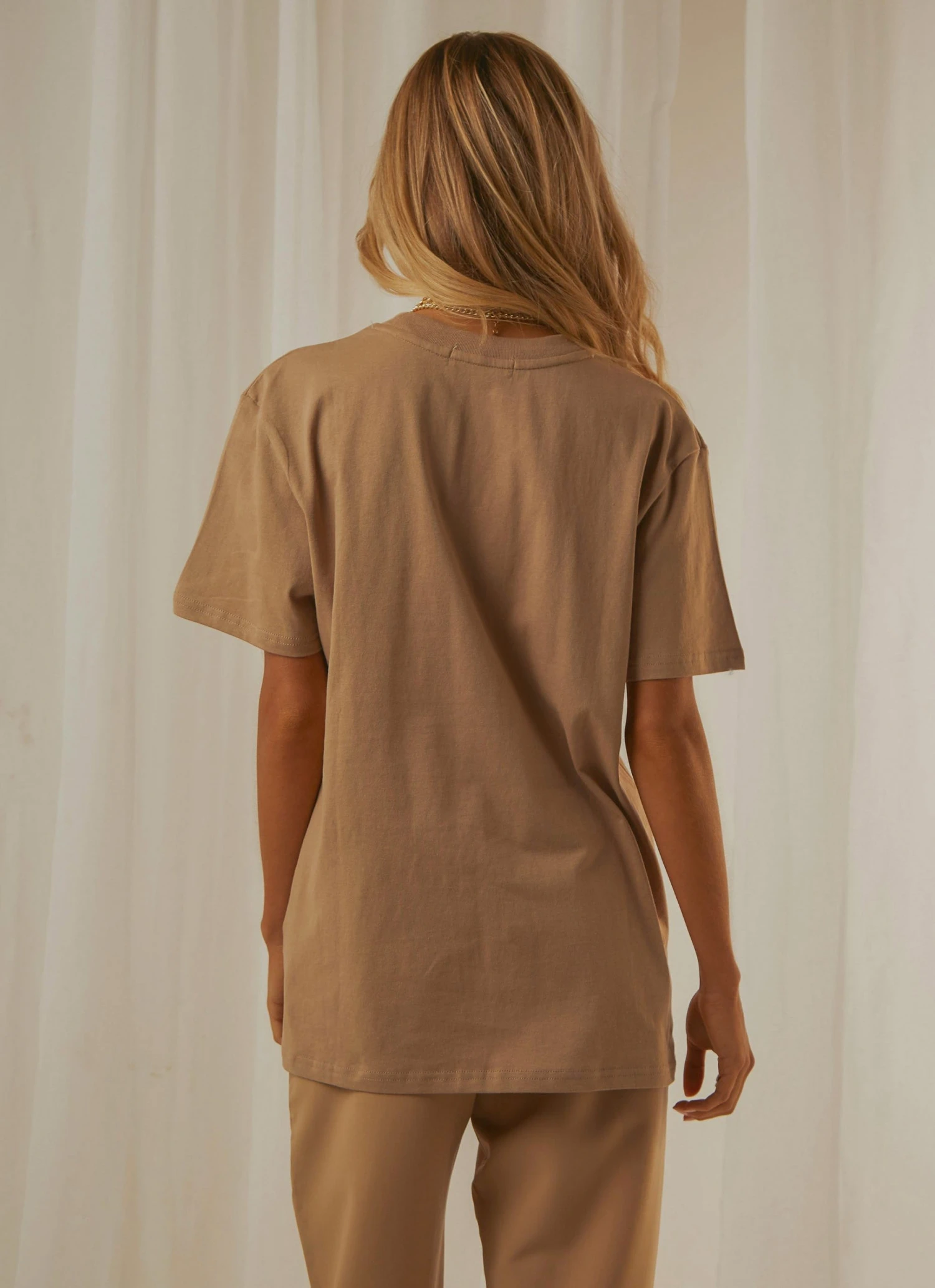 Nude Lucy Nude Classics Slogan BF Tee - Mocha 8 Nude Lucy Nude Classics Slogan BF Tee - Mocha