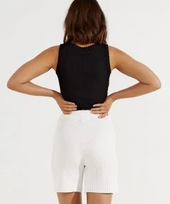 Peppermayo Babylon Knit Shorts - Cream 11 Peppermayo Babylon Knit Shorts - Cream