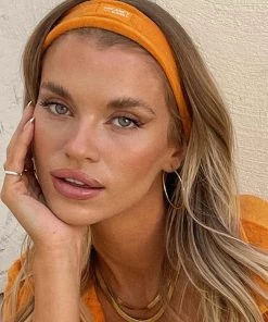 Vacancy Supply Golden Hour Headband - Tangerine