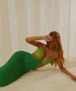 Peppermayo Exclusive New & Most Loved Haven Crochet Maxi Dress - Green 10 Peppermayo Exclusive New & Most Loved Haven Crochet Maxi Dress - Green