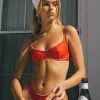 LaHana Swim The Emilia Bra Cup Bikini - Red Floral 1 LaHana Swim The Emilia Bra Cup Bikini - Red Floral